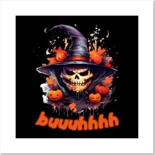 Buuhhhh-Halloween Haunt Posters and Art